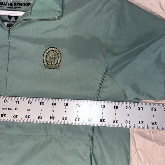 Weatherproof 1/4 Zip Golf Green Pullover 2008 PGA Championship Oakland Hills M - Picture 4 of 11